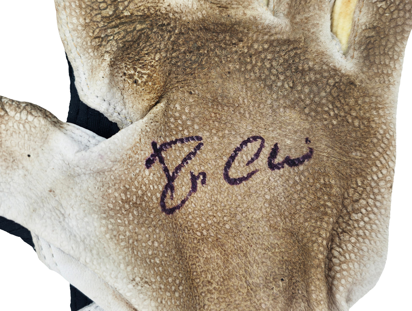 Robinson Cano Autographed Pair of Game Used White & Black Nike Batting Gloves New York Yankees PSA/DNA Stock #239112