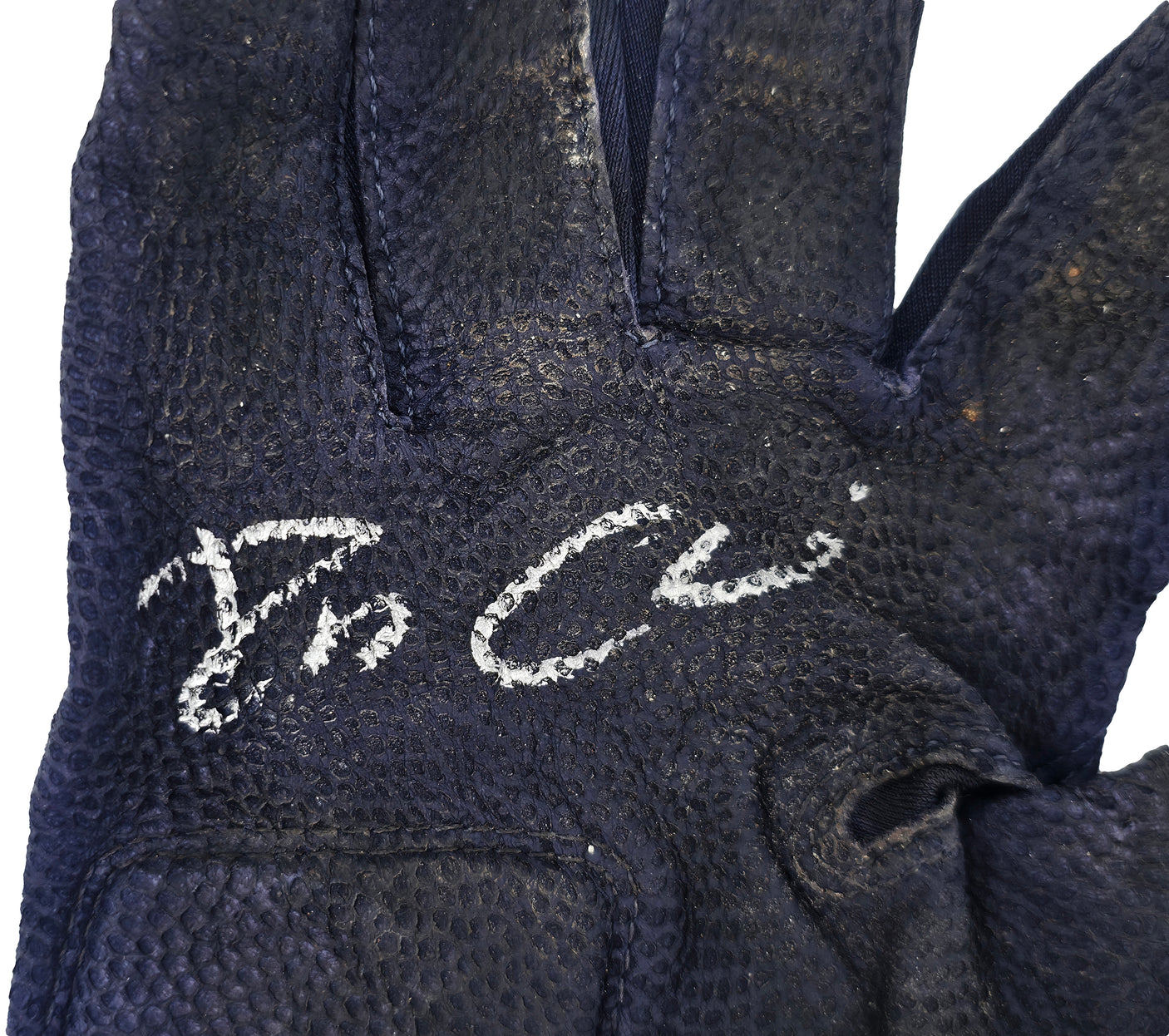 Robinson Cano Autographed Pair of Game Used White & Navy Blue Nike Batting Gloves New York Yankees PSA/DNA Stock #239113