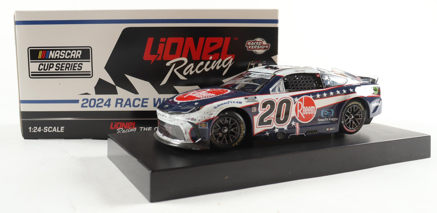 Exclusive | Christopher Bell 2024 Charlotte Win Diecast | Signed 1:24 (PA)