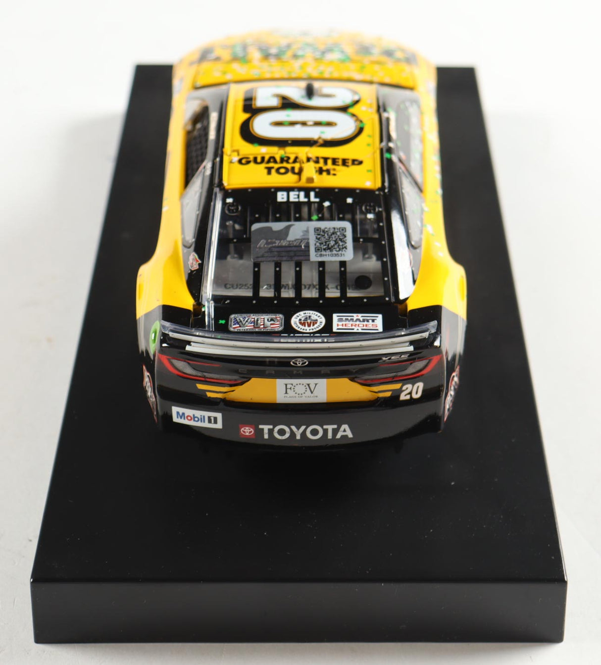 Exclusive | Christopher Bell Signed 2025 Dewalt COTA Win | Raced Version | 1:24 Diecast Car (PA)