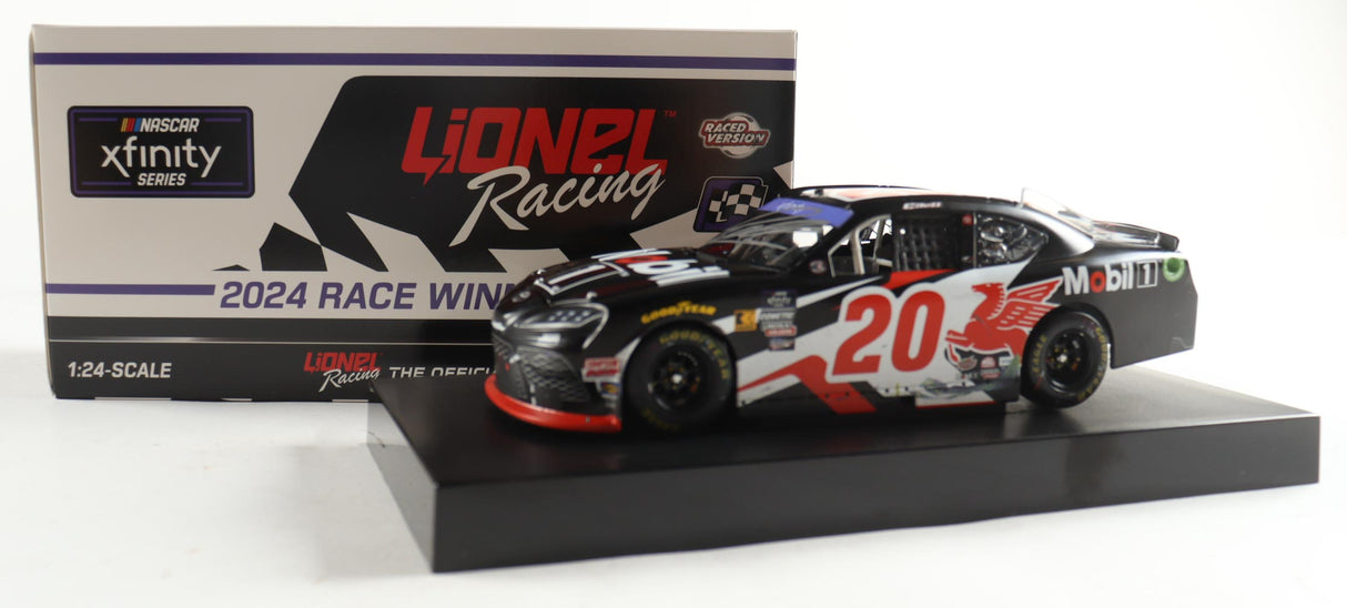 Exclusive | Christopher Bell Signed 2024 Mobil 1 Xfinity New Hampshire Win Diecast 1:24