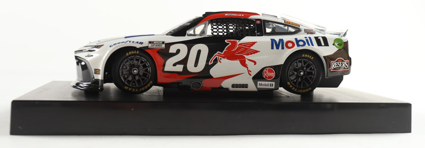 Exclusive | Christopher Bell Signed 2025 Mobil 1 1:24 Diecast Car (PA)
