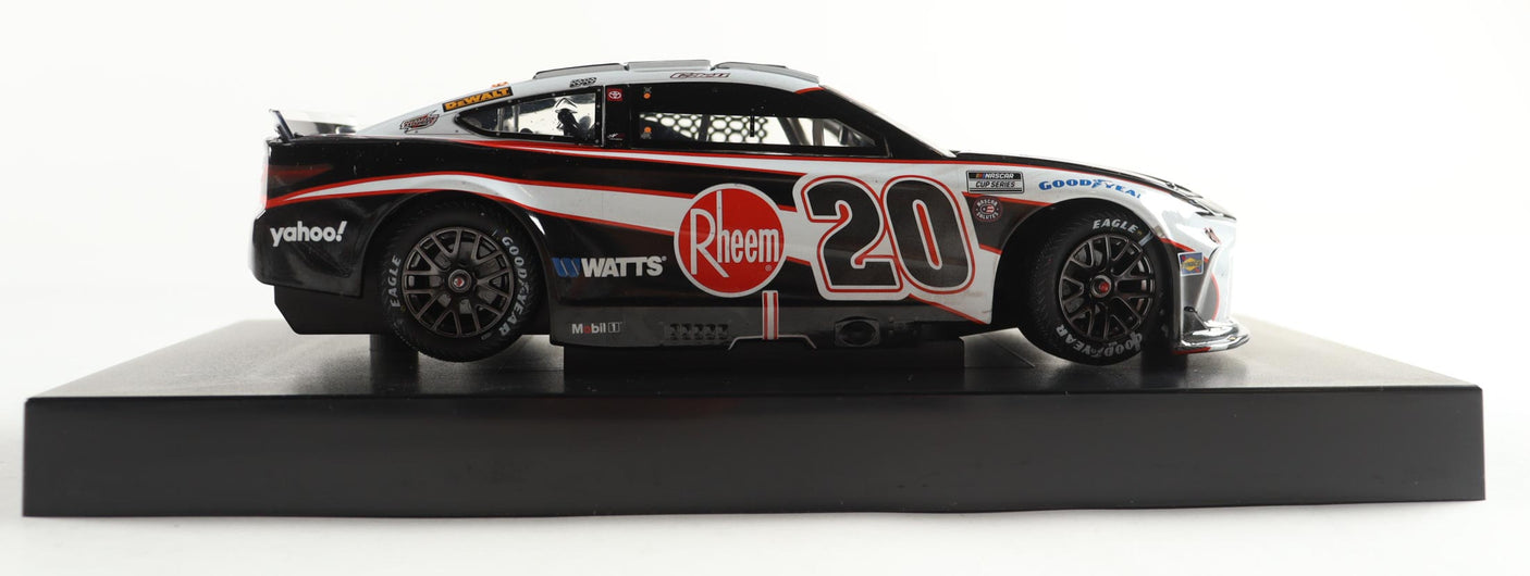 Exclusive | Christopher Bell Signed 2024 New Hampshire Win 1:24 Diecast | Raced Version