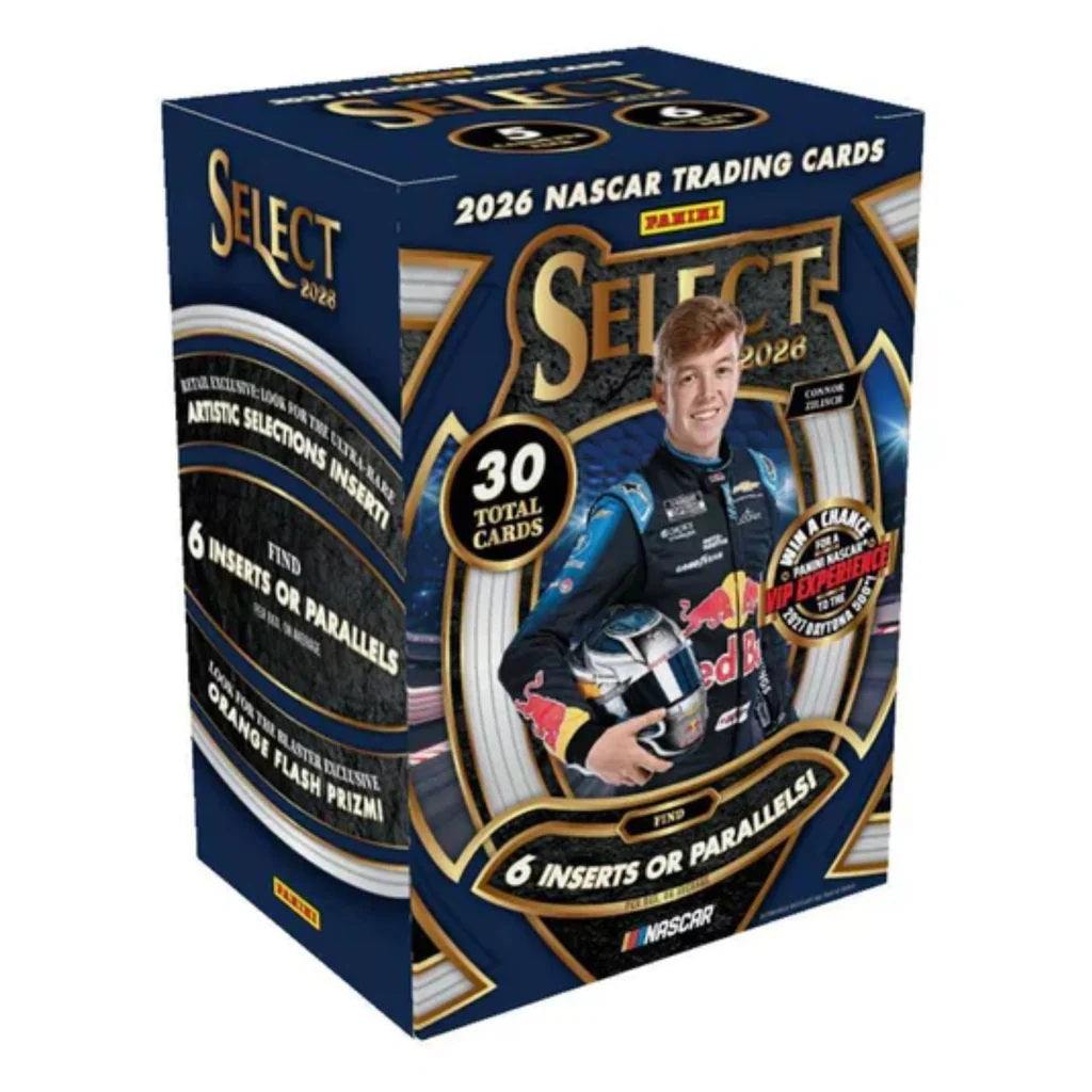 FACTORY SEALED 2026 Panini Select NASCAR Blaster Box