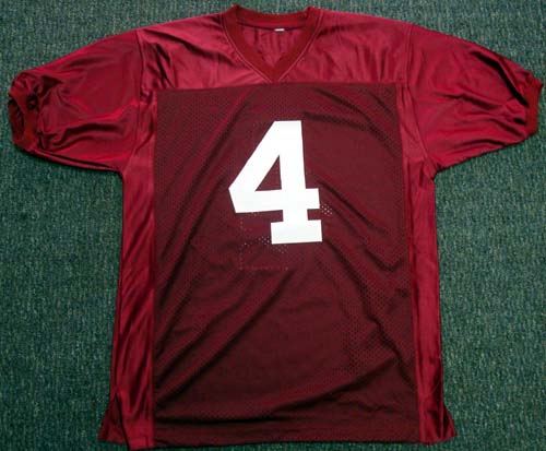 Alabama Crimson Tide Mark Barron Autographed Red Jersey PSA/DNA RookieGraph Stock #29382