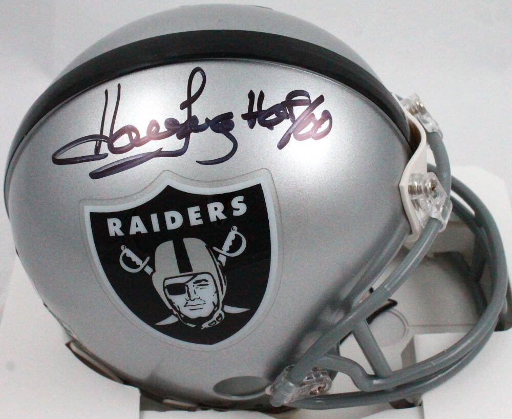 Howie Long Autographed Oakland Raiders Mini Helmet w/HOF-Beckett W Hologram