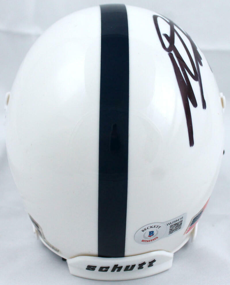 Miles Sanders Autographed Penn State Schutt Mini Helmet-Beckett W Hologram