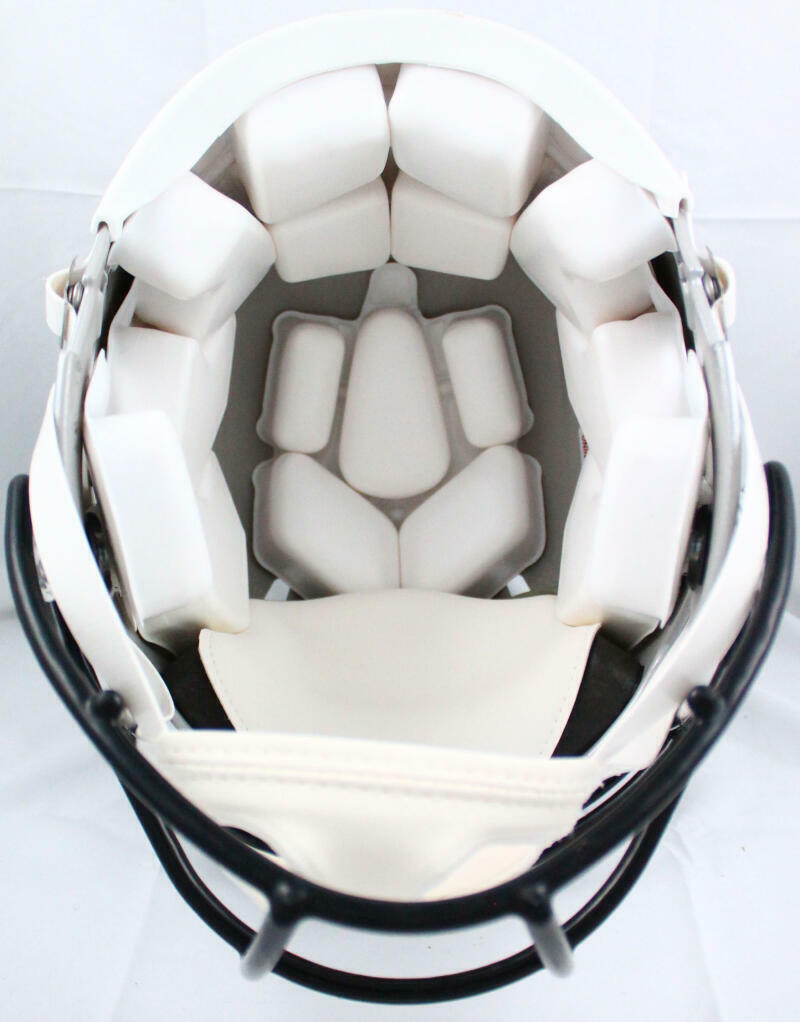 DJ Moore Autographed Carolina Panthers F/S Speed Authentic Helmet-Beckett W Holo