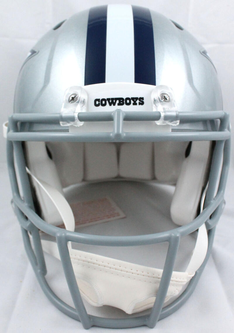 Deion Sanders Autographed Dallas Cowboys F/S Speed Authentic Helmet-BeckettWHolo