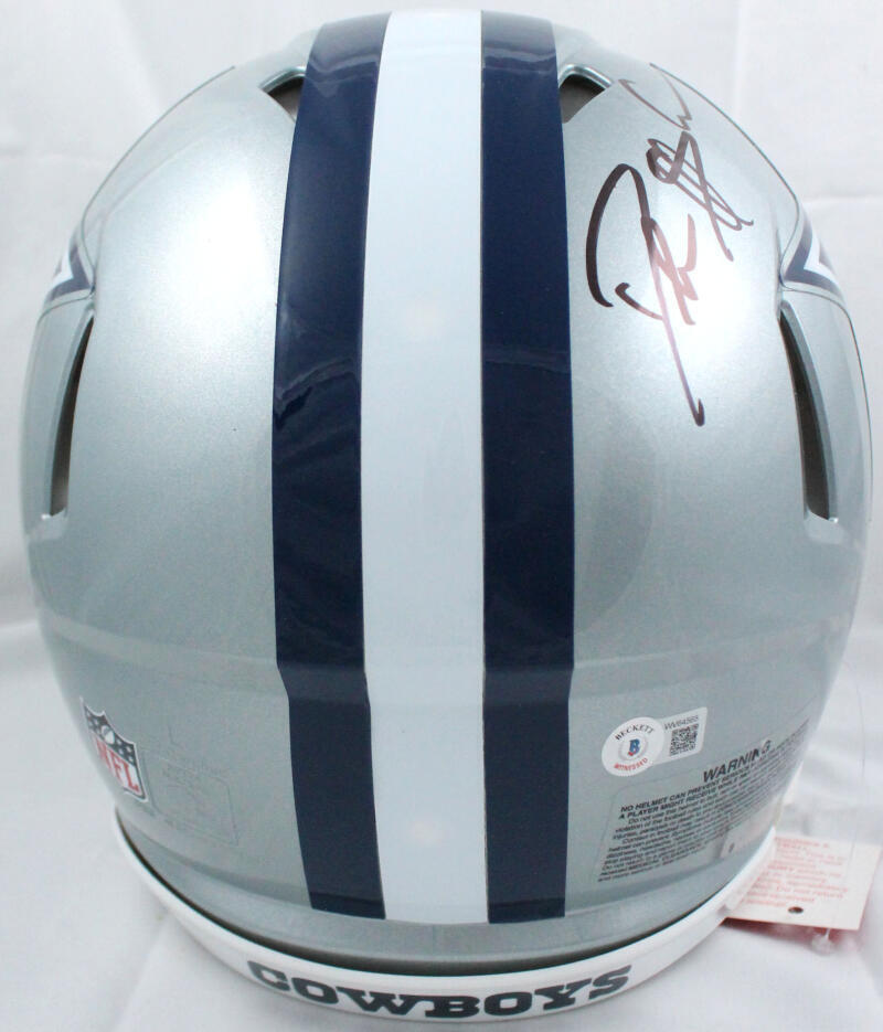 Deion Sanders Autographed Dallas Cowboys F/S Speed Authentic Helmet-BeckettWHolo