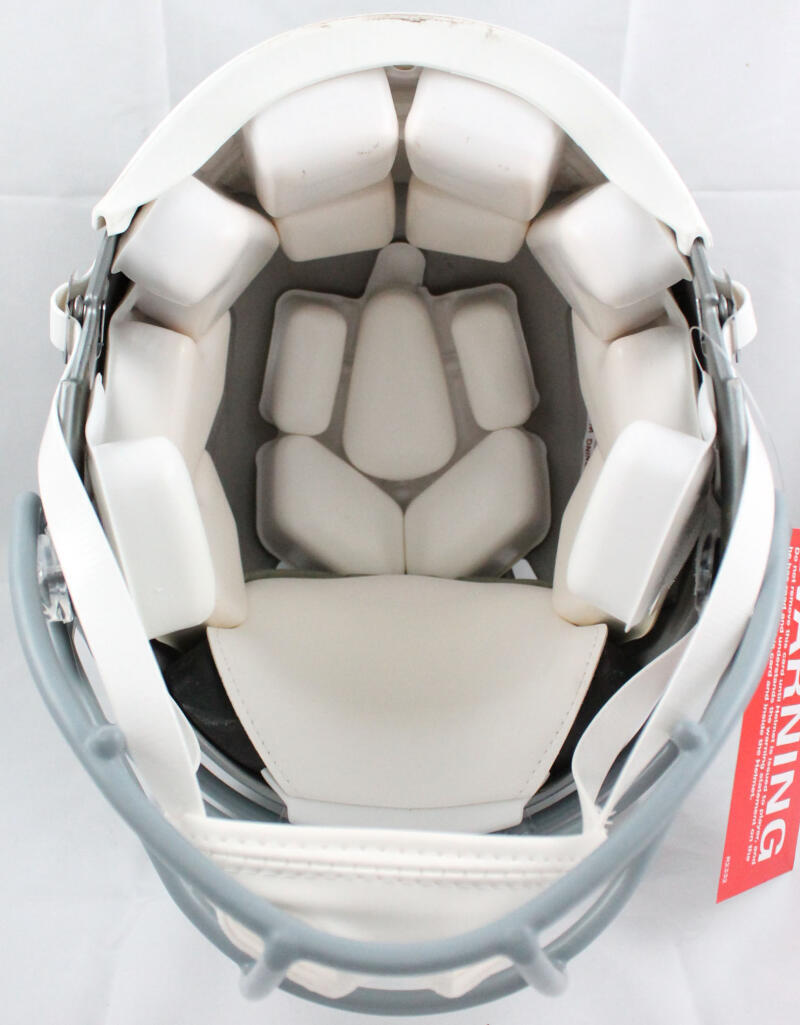 Davante Adams Signed LV Raiders F/S Flash Speed Authentic Helmet-Beckett W Holo