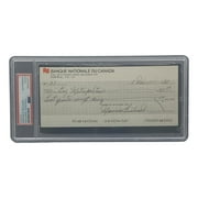 Maurice Richard Signed Montreal Canadiens Bank Check #27 PSA/DNA - Sports Integrity