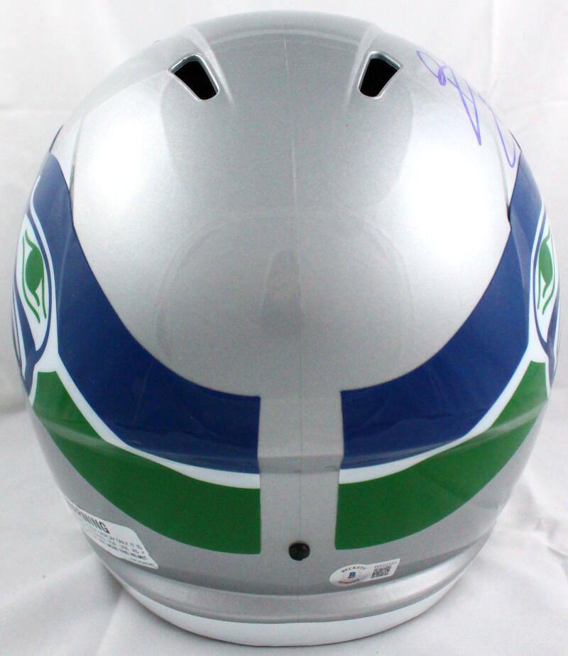 Brian Bosworth Autographed Seattle Seahawks F/S 83-01 Speed Helmet-BeckettW Holo