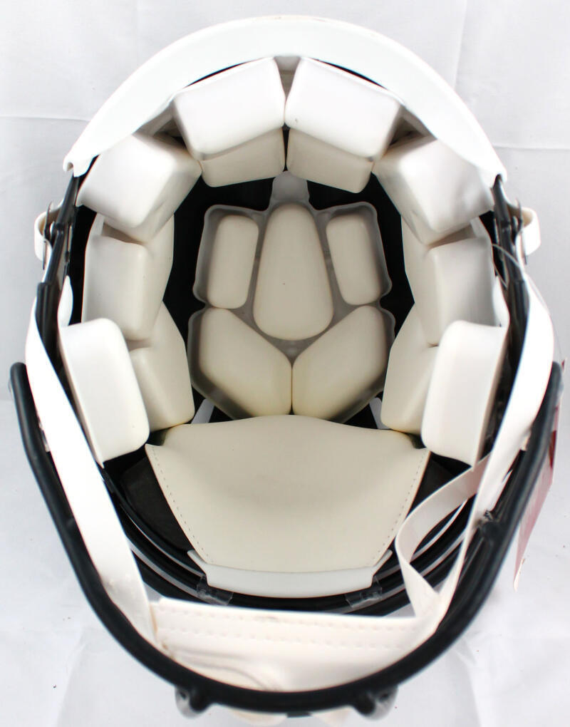 Ed Reed Autographed Baltimore Ravens F/S Speed Authentic Helmet-Beckett W Holo