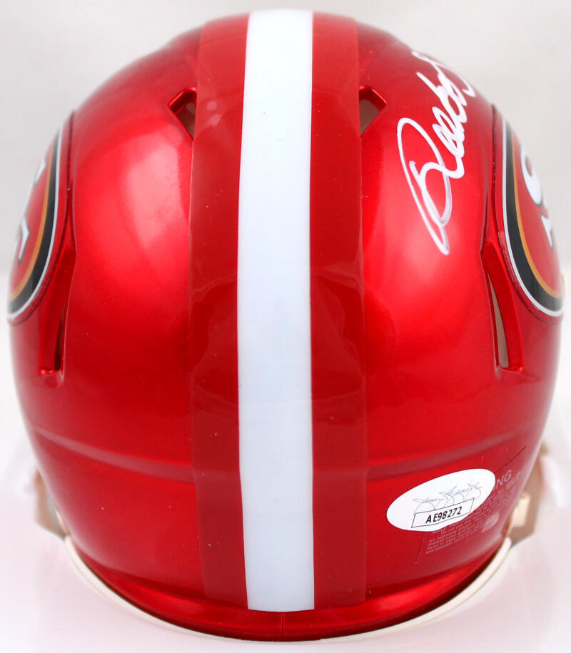 Deebo Samuel Autographed San Francisco 49ers Flash Speed Mini Helmet- JSA *White