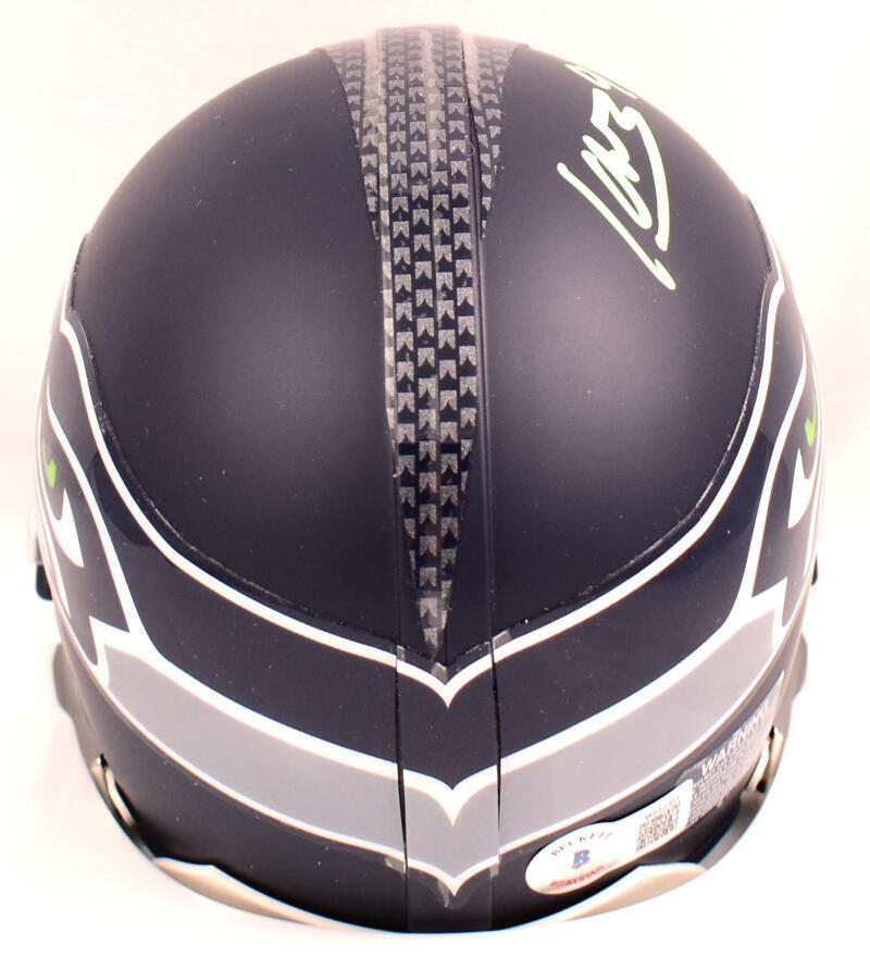 Kenneth Walker III Autographed Seattle Seahawks Mini Helmet-Beckett W Hologram