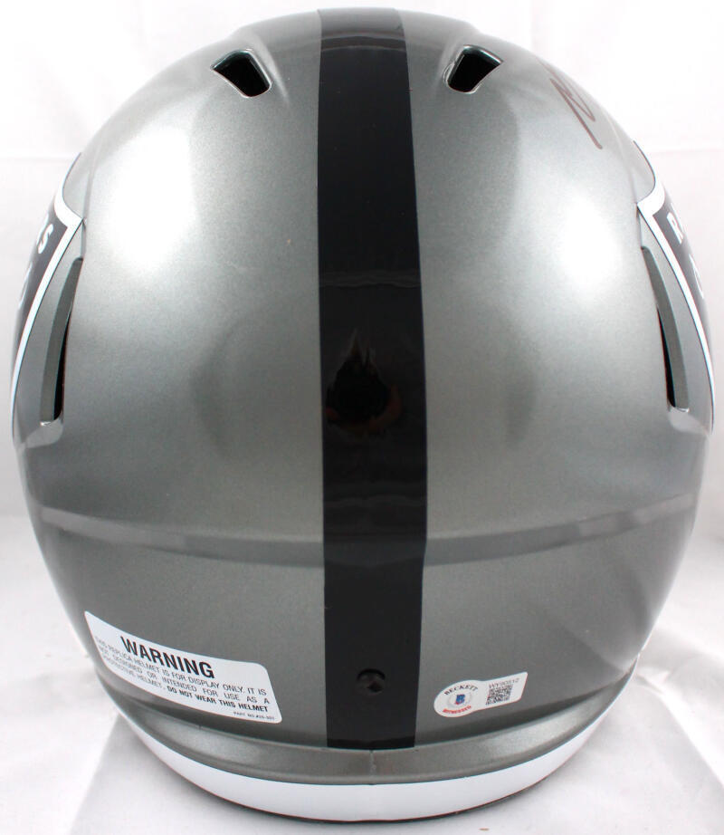 Davante Adams Signed Las Vegas Raiders F/S Flash Speed Helmet-Beckett W Hologram