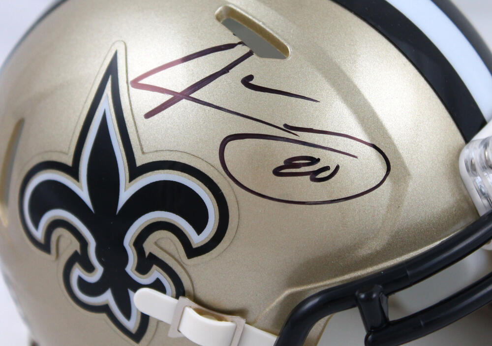 Jarvis Landry Autographed New Orleans Saints Speed Mini Helmet-Beckett W Holo
