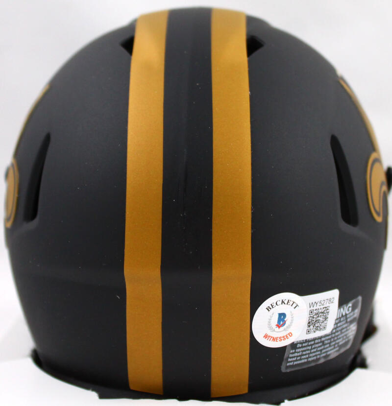 Jarvis Landry Signed New Orleans Saints Eclipse Speed Mini Helmet-Beckett W Holo