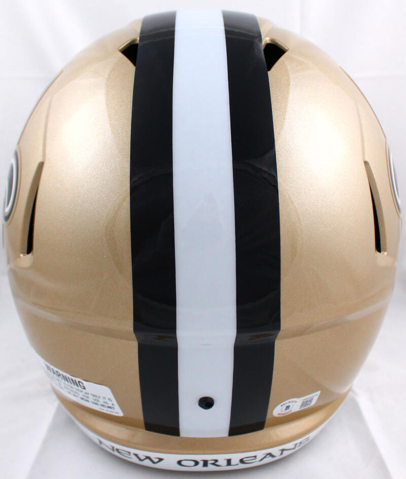 Jarvis Landry Autographed New Orleans Saints F/S Speed Helmet- Beckett W Holo