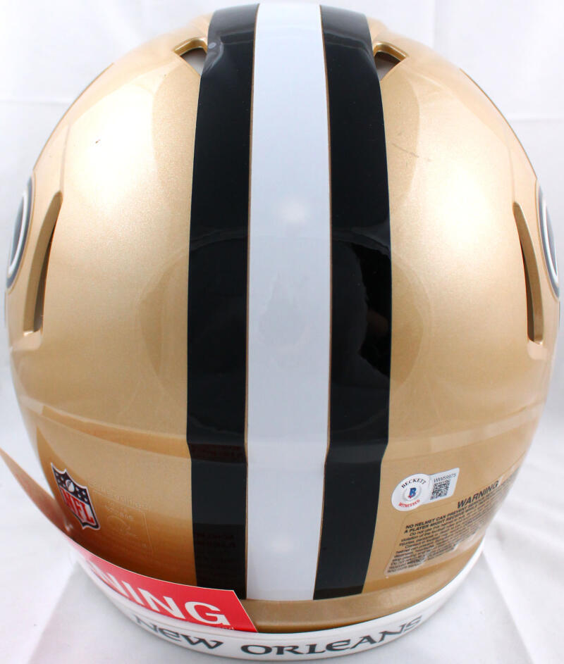 Jarvis Landry Signed New Orleans Saints F/S Speed Authentic Helmet-BeckettW Holo