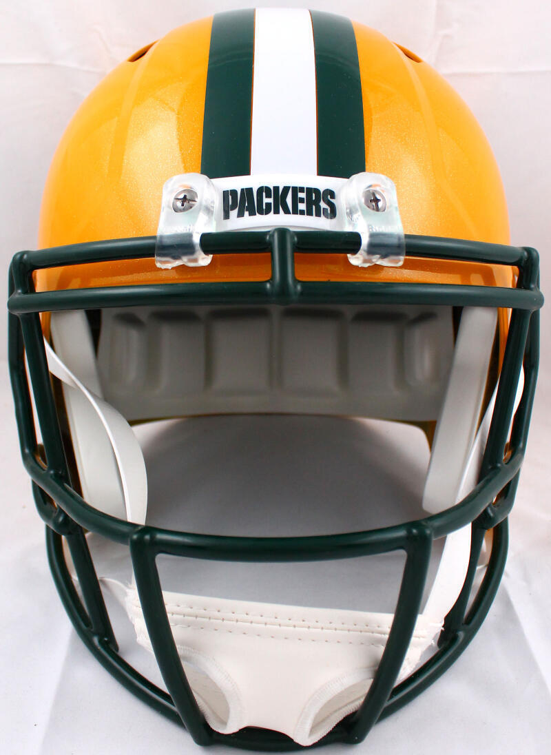 Christian Watson Autographed Green Bay Packers F/S Speed Helmet-Beckett W Holo
