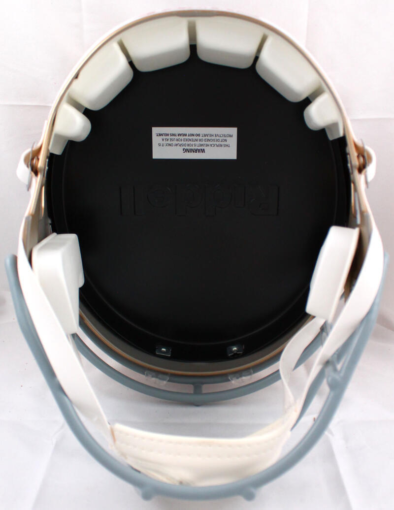 Elijah Mitchell Autographed San Francisco 49ers F/S Speed Helmet-Beckett W Holo