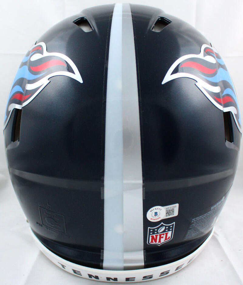 Treylon Burks Signed Tennessee Titans F/S Speed Authentic Helmet-Beckett W Holo