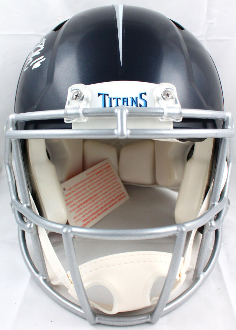 Treylon Burks Signed Tennessee Titans F/S Speed Authentic Helmet-Beckett W Holo