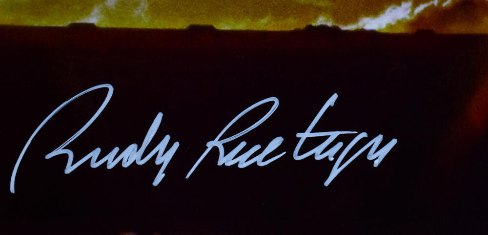 Rudy Ruettiger Signed 16x20 Movie Poster Photo w/Play Like A Champ- BAW Hologram