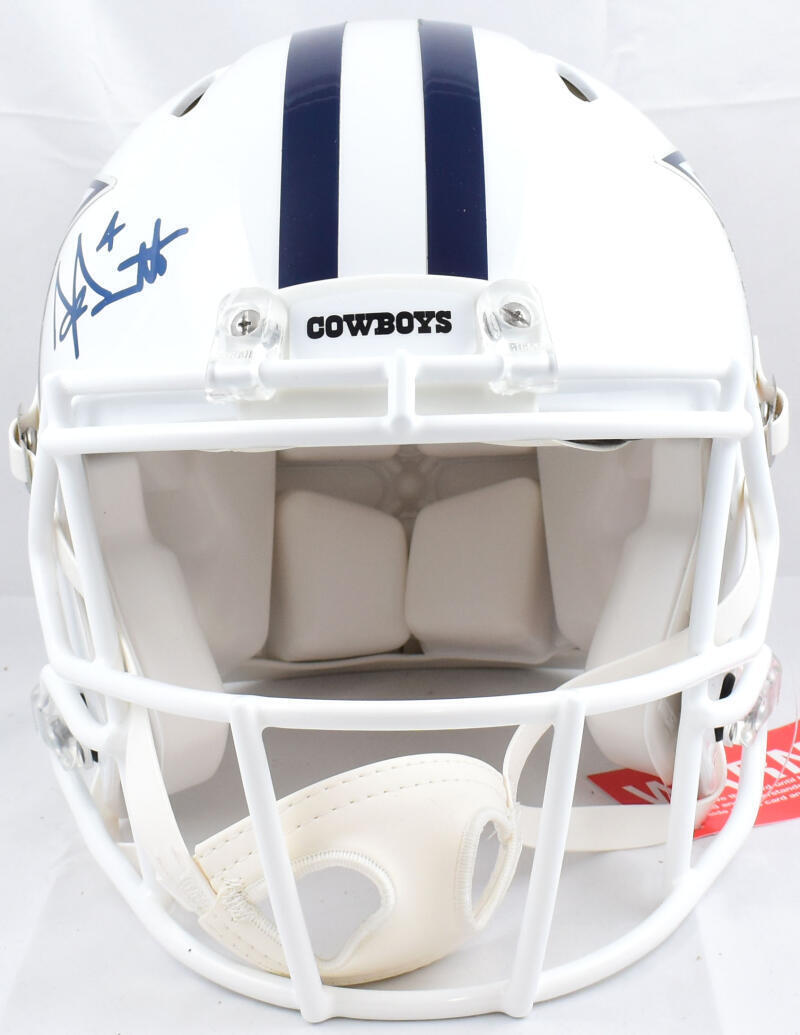 Dak Prescott Signed Cowboys F/S ALT 2002 Speed Authentic Helmet-Beckett W Holo
