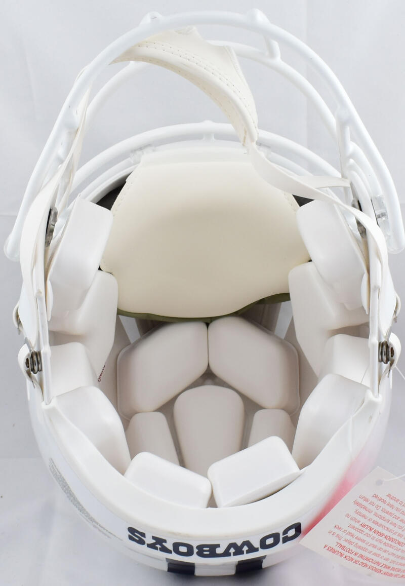 Dak Prescott Signed Cowboys F/S ALT 2002 Speed Authentic Helmet-Beckett W Holo