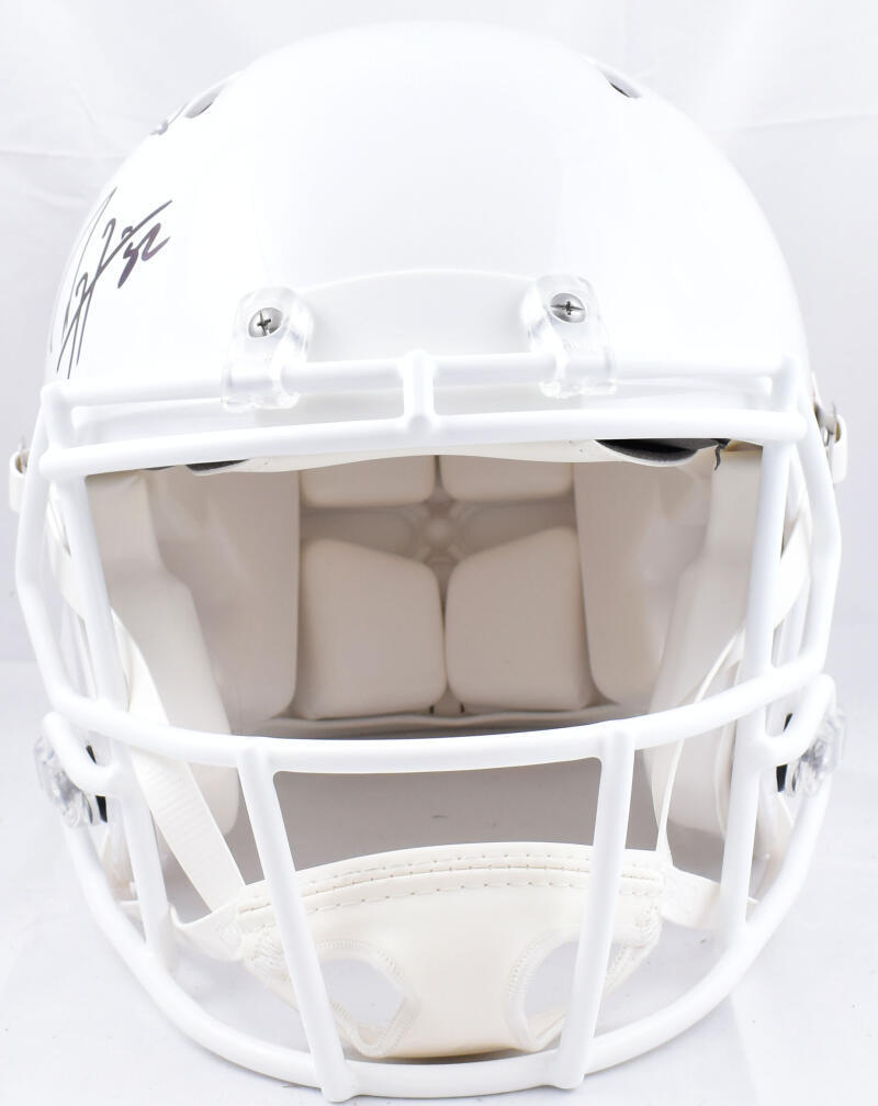 Ray Lewis Lawrence Taylor Signed NFL F/S Speed Authentic Helmet-Beckett W Holo