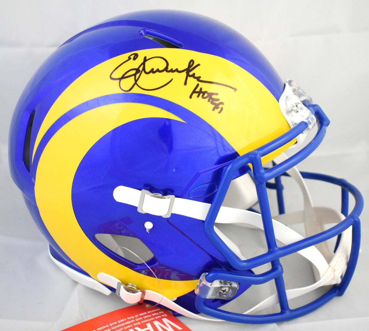 Eric Dickerson Signed Rams F/S 2020 Speed Authentic Helmet w/HOF-Beckett W Holo