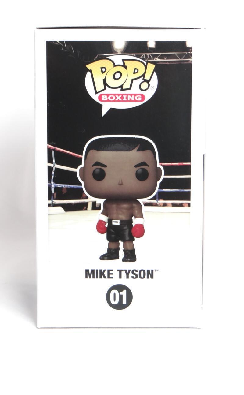 Mike Tyson Autographed Funko Pop #01 - Beckett W Hologram *Yellow