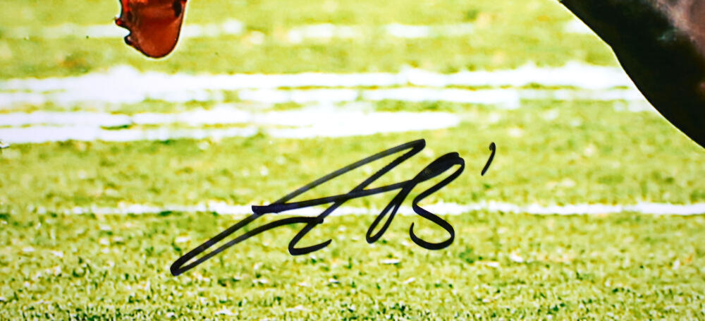 AJ Brown Autographed Ole Miss Rebels 16x20 Running Photo-Beckett W Hologram