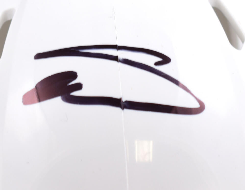 Trevon Diggs Stefon Diggs Autographed NFL Speed Mini Helmet- Beckett W Hologram