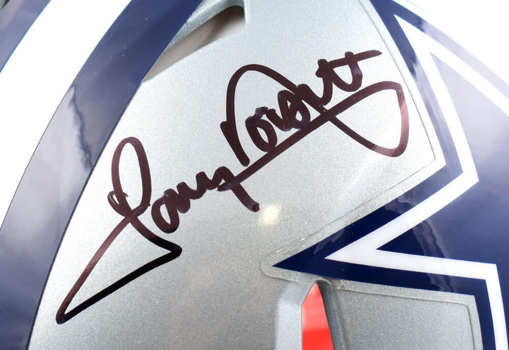 Tony Dorsett Signed Cowboys F/S Speed Authentic Helmet *Bold-Beckett W Hologram