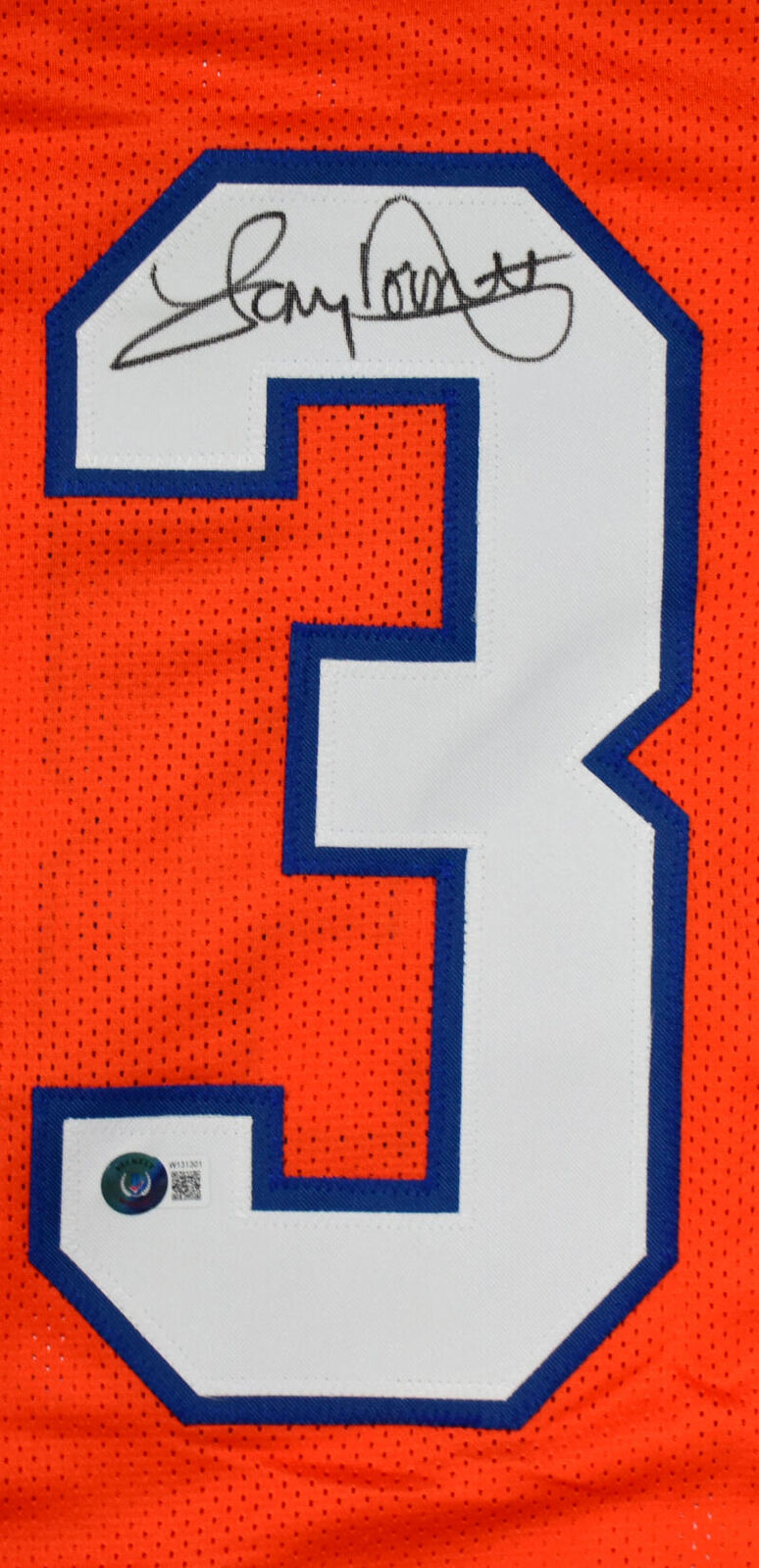 Tony Dorsett Autographed Orange Pro Style Jersey- Beckett W Hologram *Black