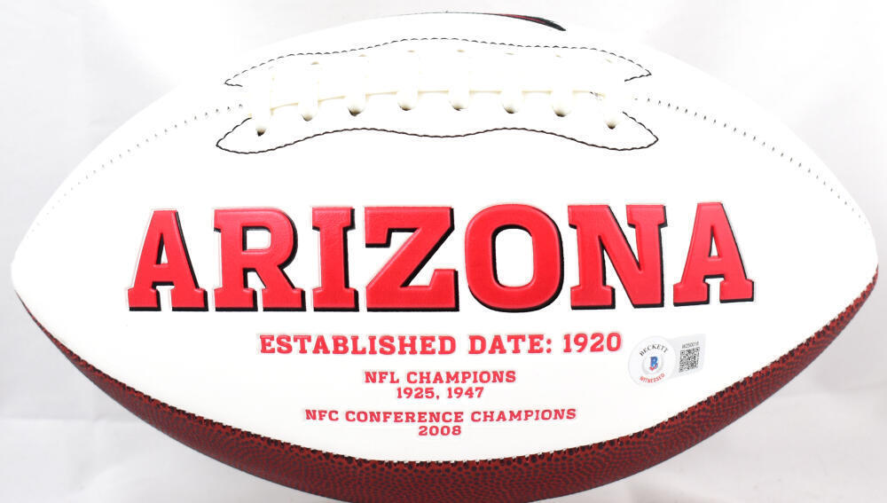 Budda Baker Autographed Arizona Cardinals Logo Football-Beckett W Hologram