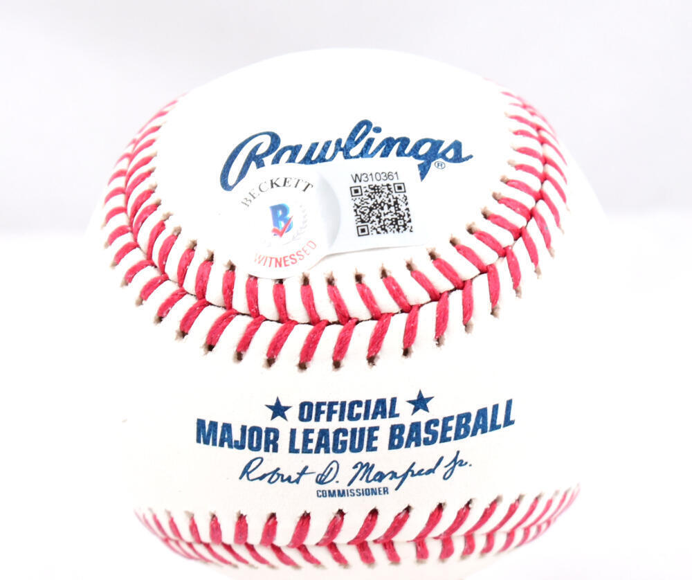 Ron Guidry Autographed Rawlings OML Baseball w/78 AL CY - Beckett W Hologram