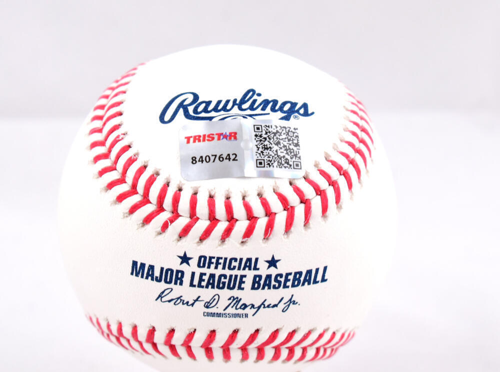 Jeff Bagwell Autographed Rawlings OML Baseball w/ 94 NL MVP - Tristar *Blue