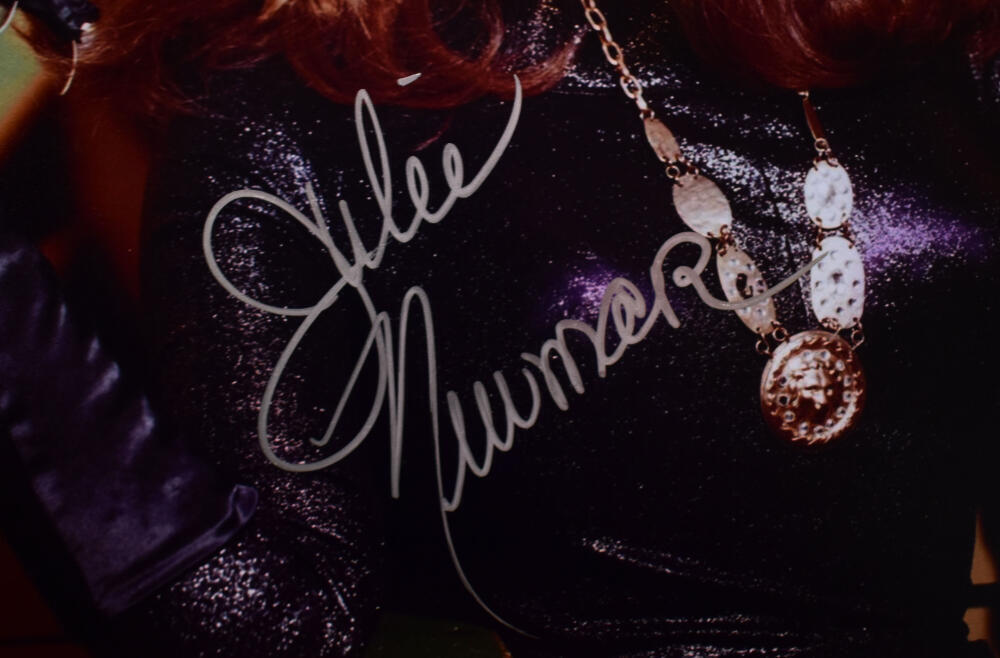 Julie Newmar Autographed 11x14 Catwoman Close Up Photo -Beckett W Hologram