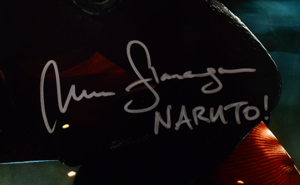 Maile Flanagan Autographed 11x14 Naruto Photo -Beckett W Hologram *Silver