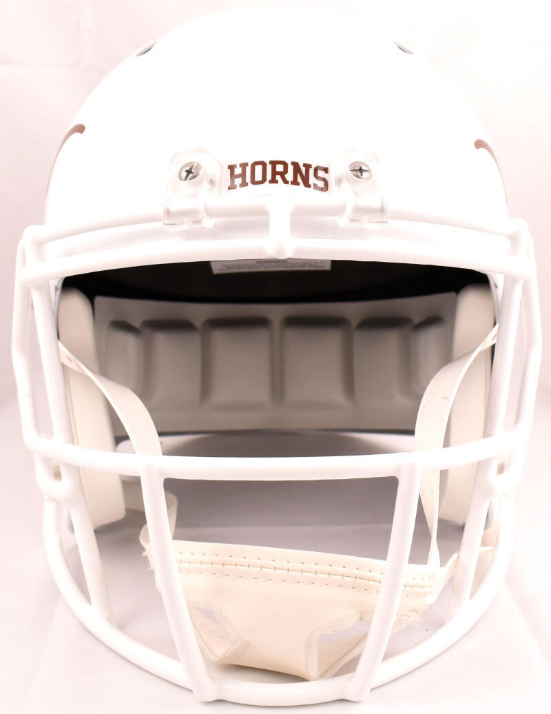 Earl Campbell Signed Texas Longhorns F/S Speed Helmet w/ HT 77- Beckett W Holo