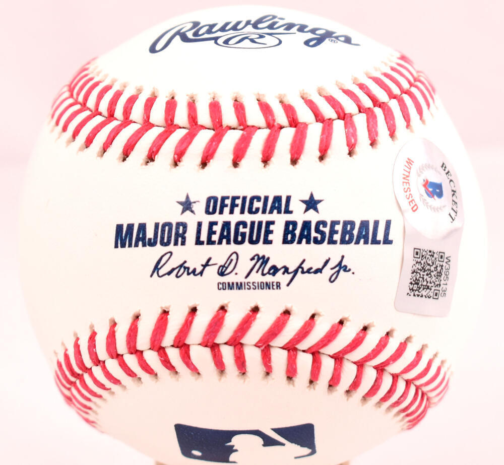Sparky Lyle Autographed Rawlings OML Baseball w/ 77 AL CY - Beckett W Hologram