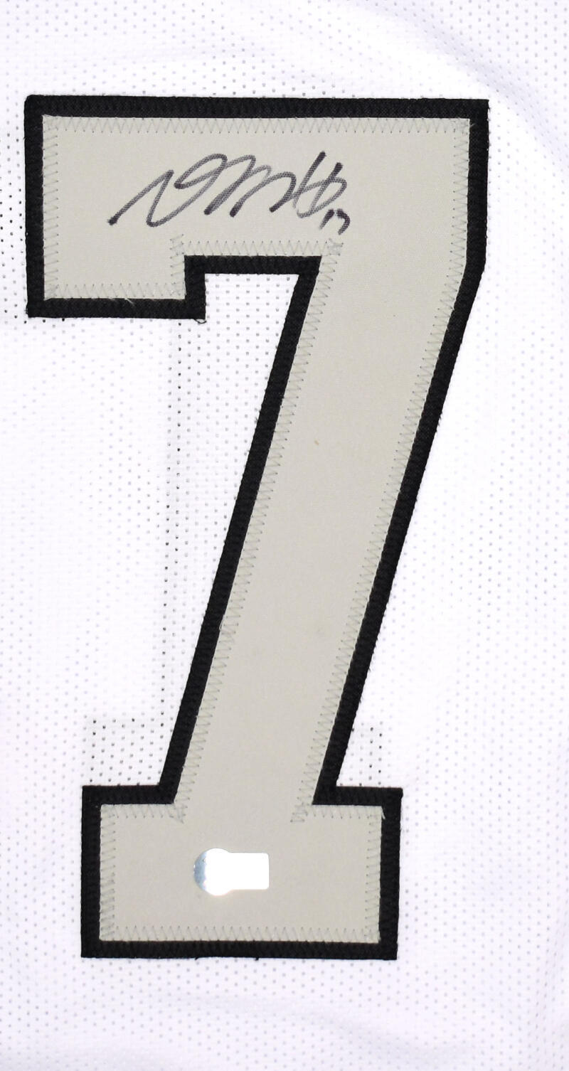 Davante Adams Autographed White Grey # Pro Style Jersey-Beckett W Hologram