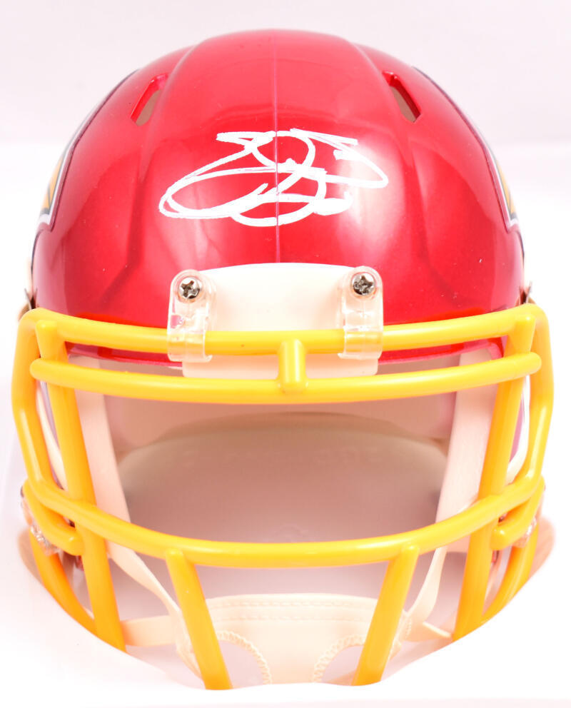 Emmitt Smith Signed Arizona Cardinals Flash Speed Mini Helmet-Beckett W Hologram