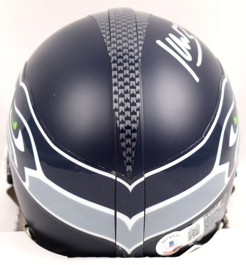 Kenneth Walker III Autographed Seattle Seahawks Mini Helmet-Beckett W Hologram