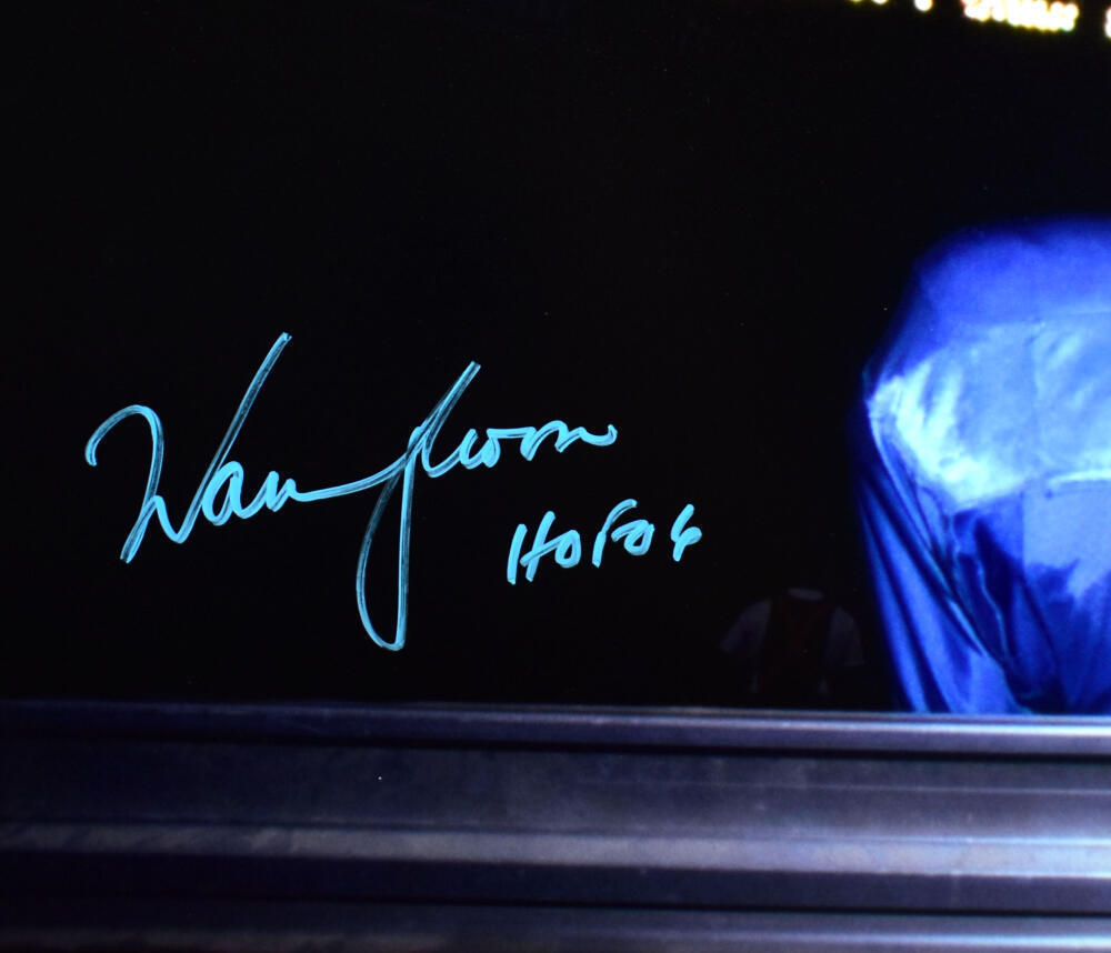 Warren Moon Signed Houston Oilers 16x20 Spotlight Photo w/HOF - Beckett W Holo